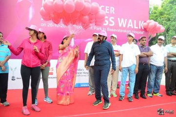 Celebs At Breast Cancer Awareness Walk